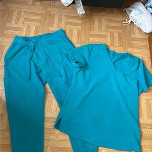 Women's Teal Jogger Set